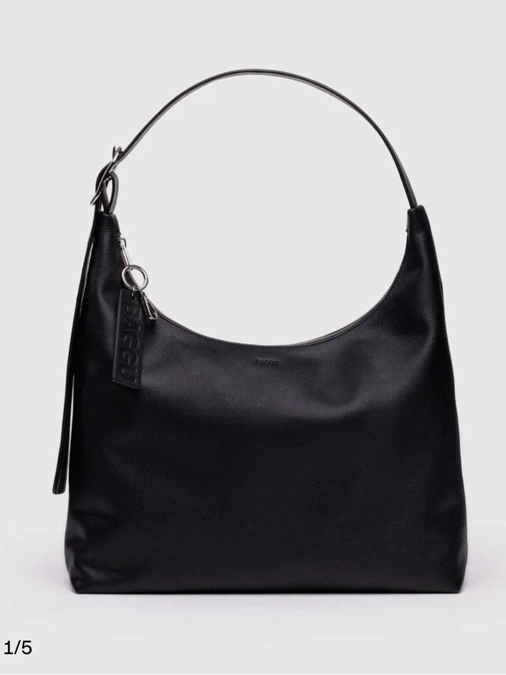 BAGGU Recycled Leather Shoulder Bag